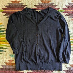 Gap navy cardigan sweater
